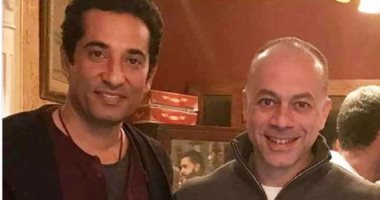 عمرو سعد ينشر صورة مع تامر مرسى من كواليس مسلسل "وضع أمنى"