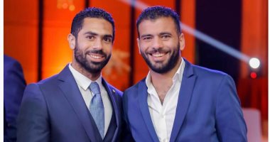 أحمد فتحى لمتعب: كل سنة وأنت طيب يا هداف مصر الأول