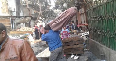 ضبط صاحب عربة كبدة لاتهامه باعتراض حملة إزالة إشغالات ببولاق الدكرور