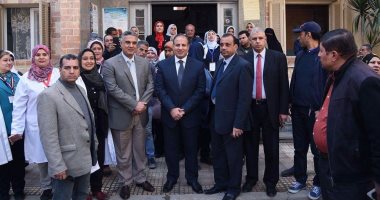 بالفيديو والصور.. محافظ الإسكندرية: النهوض بالخدمات الصحية أول أولوياتى