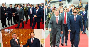  السيسي يستقبل الملك عبد الله الثانى.. ويؤكدان: لا تنازل عن دولة فلسطينية عاصمتها القدس الشرقية 