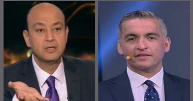عمرو أديب وسيف زاهر يقدمان حفل زيارة ميسى للأهرامات