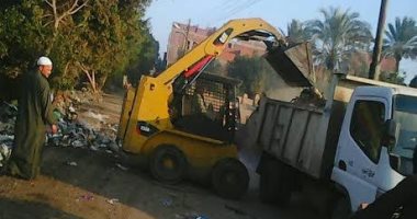 بالصور..حملة نظافة موسعة بقرى مدينة طوخ