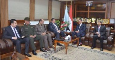 محافظ كفر الشيخ يستقبل رئيس لجنة الثقافة والإعلام والآثار بالبرلمان