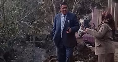 محافظ القليوبية يأمر بتطهير مصرف منشأة الكرام بشبين القناطر