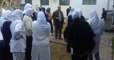 بالصور.. إضراب تمريض مستشفى الإسماعيلية بسبب الاعتداء على زميلتهن