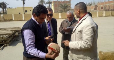 بالصور.. الرقابة الإدارية ترصد مخالفات بشون القمح فى مركز ناصر ببنى سويف