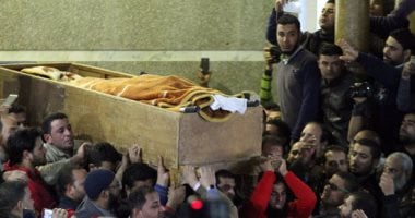 بالصور.. وصول جثمان عمر عبد الرحمن لمدينة الجمالية بالدقهلية