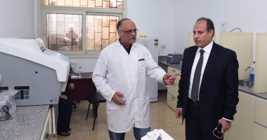 محافظ الاسكندرية يقوم بجولة مفاجئة بمستشفى جمال حمادة بغيط العنب