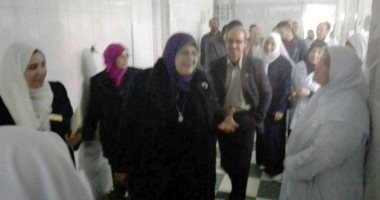 صحة المنوفية تتفقد مستشفى تلا المركزى وتحيل 56 عاملا للتحقيق
