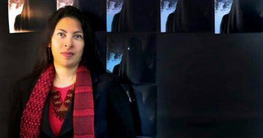 افتتاح معرض "حكايتها" للفنانة زينب نور بمركز محمود مختار الثقافى 8 مارس