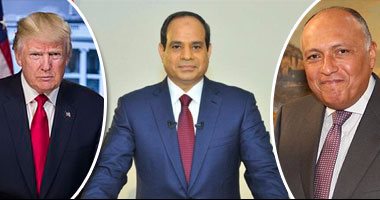 سامح شكرى فى واشنطن الأحد لترتيب موعد وجدول زيارة الرئيس.. مصادر: قمة مصرية - أمريكية بين السيسي وترامب.. ويؤكدون: الحرب على الإرهاب وتعزيز العلاقات الثنائية والصراع فى الشرق الأوسط أبرز الملفات