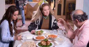 بالصور.. كواليس تصوير مسلسل "الضاهر" فى الدقى