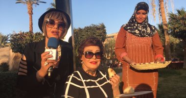 بالصور.. بوسى شلبى: لبلبة خبزت عيش أسوانى وهى اللى قالت على محتوياته