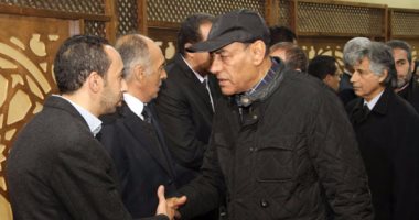 نجوم الفن فى عزاء الفنان الكبير صلاح رشوان