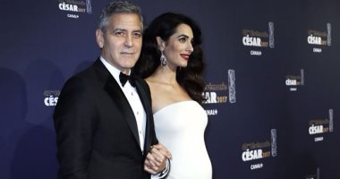  بالفيديو والصور. تعرف من أين انتقت أمل علم الدين فستانها لحضور حفل César