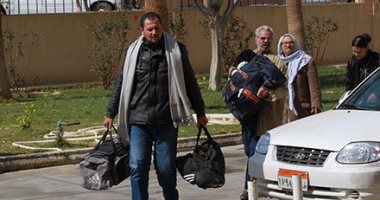 وصول 6 أسر قبطية قادمة من العريش لمحافظة المنيا