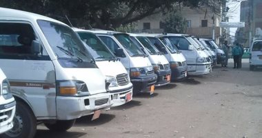 بالصور.. نقل موقف منوف السادات إلى منطقة الثمانيات
