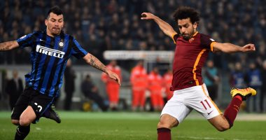محمد صلاح يقود هجوم روما أمام إنتر ميلان