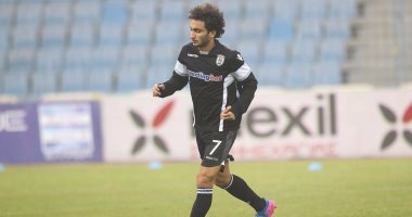 عمرو وردة يظهر فى مران الأهلى