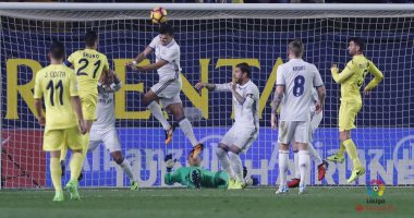 بالفيديو.. نافاس ينقذ ريال مدريد في الشوط الأول أمام فياريال