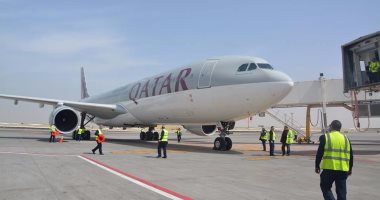 فتح الأجواء المصرية أمام الطيران القطرى بعد توقف 3 سنوات .. مطار القاهرة يسير ويستقبل 4 رحلات جوية اليوم.. ومصر للطيران تسير أحدث طائراتها بتخفيضات 20%.. والخطوط القطرية تنقل 220 راكبا