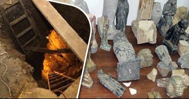 حبس 3 متهمين بالتنقيب عن الآثار فى البدرشين 4 أيام على ذمة التحقيق