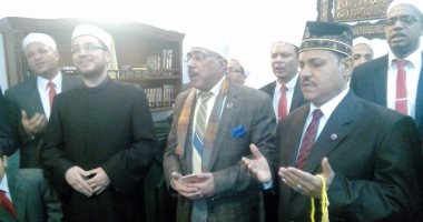 بالصور .. الطرق الصوفية بالإسكندرية تفتتح مسجد وضريح سيدى أحمد المتيم
