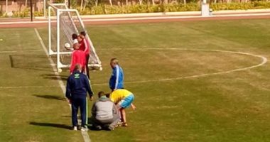 بالصور.. الإصابات تطارد طنطا فى مران اليوم