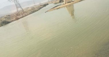 انفجار ماسورة مياه على طريق السويس ـ العين السخنة 