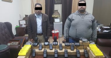 القبض على تاجرين قبل ترويجهما أجهزة لاسلكى محظورة بالموسكى
