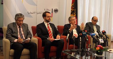 بالصور.. السفير الألمانى: استهداف أقباط العريش هجمة على الوحدة الوطنية للمصريين