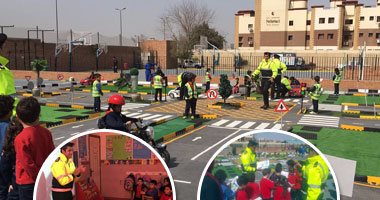 "التعليم فى الصغر".. بالفيديو والصور.. الداخلية تنشئ أضخم مدينة مرورية لتعليم الأطفال القيادة الآمنة.. سيارات مجهزة وطرق وعلامات لترسيخ الثقافة المرورية لدى صغار السن.. و"المرور": هدفنا تجنب الحوادث