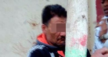 مواطن يربط لصا فى عامود الإنارة بكفر الشيخ والشرطة تضبط الاثنين
