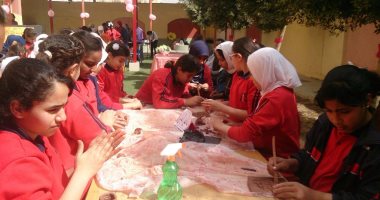 بالصور.. قصر إبداع 6 أكتوبر ينظم فعاليات "مدارسنا بالألوان"
