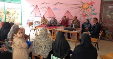  قافلة طبية لجامعة المنوفية عن التغذية السليمة لأطفال المدارس