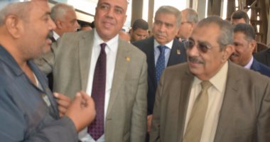 رئيس وقيادات شركة المترو يتفقدون ورش صيانة الخط الأول بطرة البلد