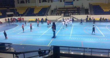 الأهلى يهزم الزمالك 3 / 0 فى قمة دورى الطائرة بالإسماعيلية 