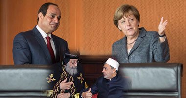 استعدادات أمنية مكثفة قبل زيارة "ميركل" للكاتدرائية المرقسية بالعباسية