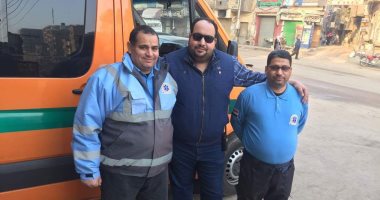 بالصور.. العاملون بإسعاف الفيوم يحتفلون بالزى الجديد وانضمام 5سيارات حديثة