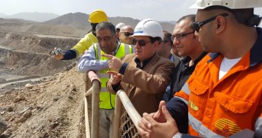 وزير البترول خلال تفقده منجم السكرى: إقبال كبير على مزايدة الذهب العالمية