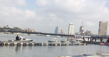 بالصور.. قوات الإنقاذ النهرى تجرى بيانات عملية بالنيل فى اليوم العالمى للحماية المدنية