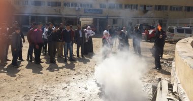  بالصور.. الإدارة العامة للحماية المدنية بكفر الشيخ تحتفل بيومها العالمى