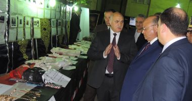 بالصور.. مدير أمن القاهرة يتفقد معرض مضبوطات يضم 43 تشكيل عصابى 