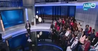 بالفيديو..موقف طريف بين جابر القرموطى وخيرى رمضان على الهواء