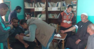 بالصور.. سحب 450 عينة فى حملة "اطمن على نفسك" للكشف عن فيروس سى بالمنوفية