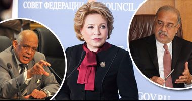 رئيسة مجلس الاتحاد الروسى تزور القاهرة وتلتقى مسئولين مصريين.. صحيفة روسية: الزيارة هدفها عودة الرحلات الجوية.. ومسئول فى المجلس: إنشاء المحطة النووية بالضبعة أضخم مشروع مصرى منذ إنشاء سد أسوان