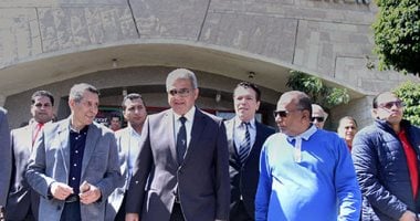  بالصور.. وزير الرياضة: خسائر مركز التنمية تتعدى الـ2 مليون جنيه سنويا