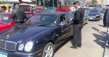 حملات مرورية بمحاور القاهرة والجيزة لرصد المخالفات