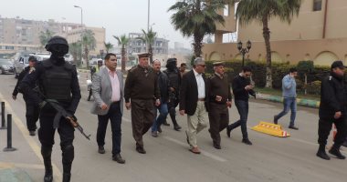 بالصور ..مدير أمن البحيرة يفاجئ المواقع الشرطية بدمنهور 